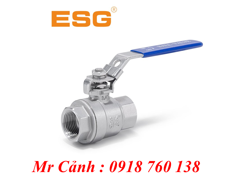 Van bi ESG Series 421 2-PC Ball Valve (F/F)