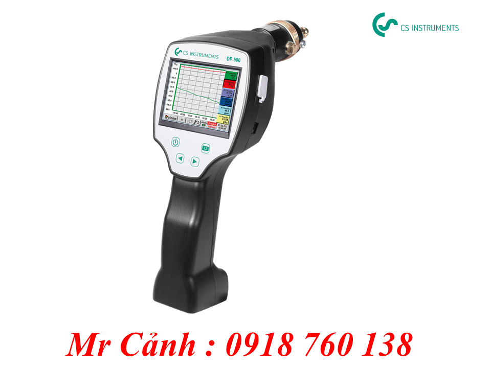 Thiết bị đo điểm sương cầm tay DP 500 dùng cho khí nén và khí kỹ thuật