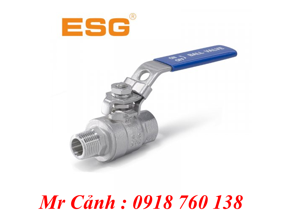 Van bi 2PC dòng 422 (F/M) - Van bi ESG