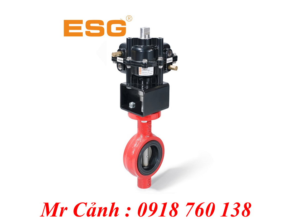 Van bướm khí nén ESG Series 300