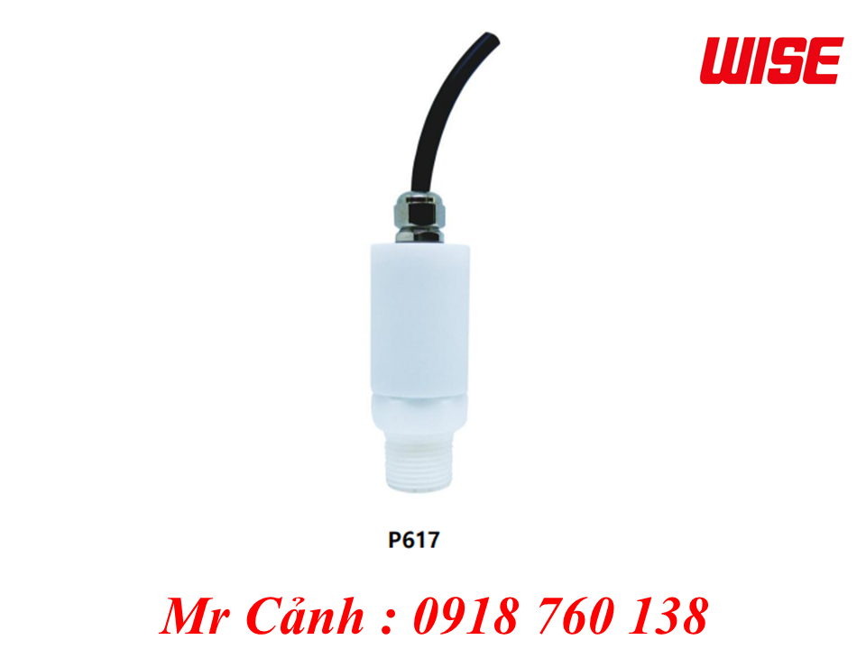 Cảm biến áp suất chống ăn mòn WISE P617 - Chính hãng Hàn Quốc