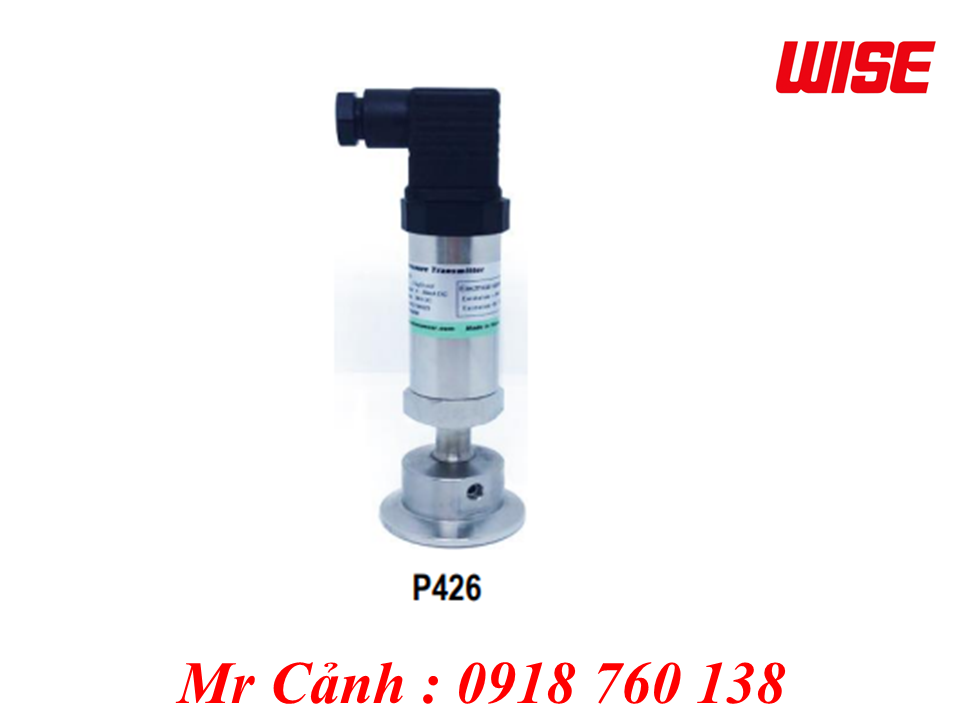 Cảm biến áp suất WISE P426 DIN Connector chính hãng Hàn Quốc