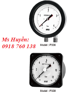 Đồng hồ áp suất WISE P336 P338