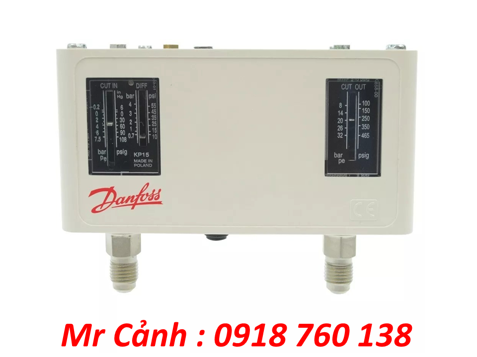 Công tắc áp suất Danfoss KP15
