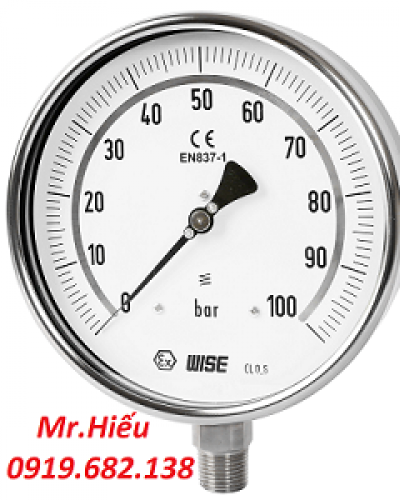 Đồng hồ áp suất WISE cấp chính xác 0.5% và 0.25%